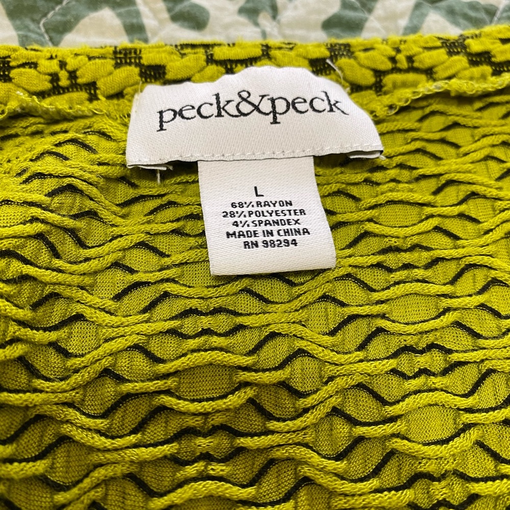 Peck&Peck blouse sz L